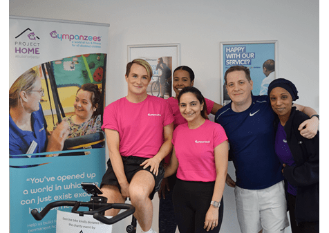 Charity cycle at Access Self Storage Bristol