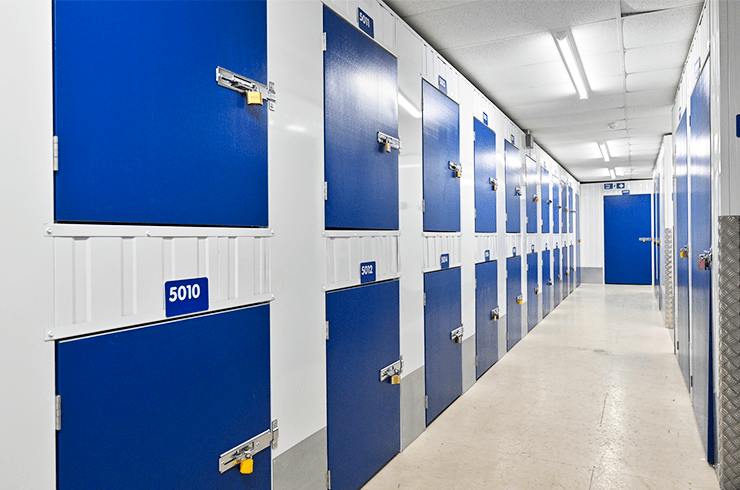 locker storage units at Access Self Storage